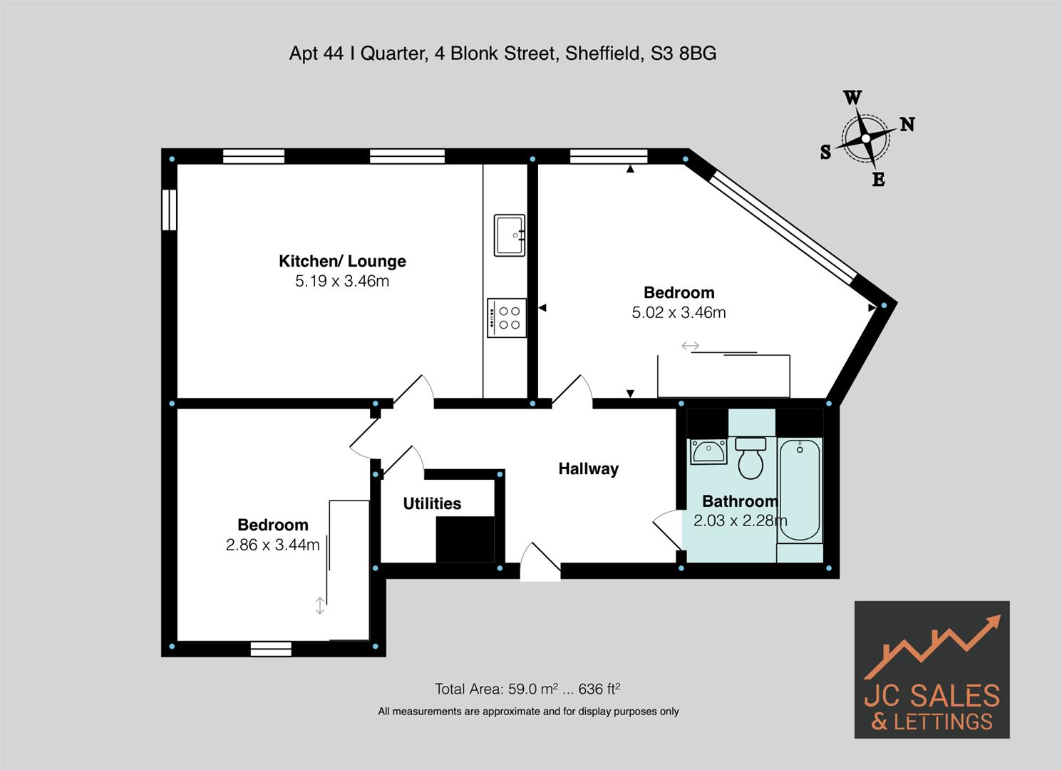 Blonk Street, Sheffield Floorplan